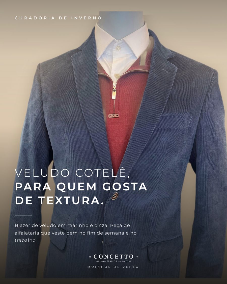 Slide 2, blazer marinho